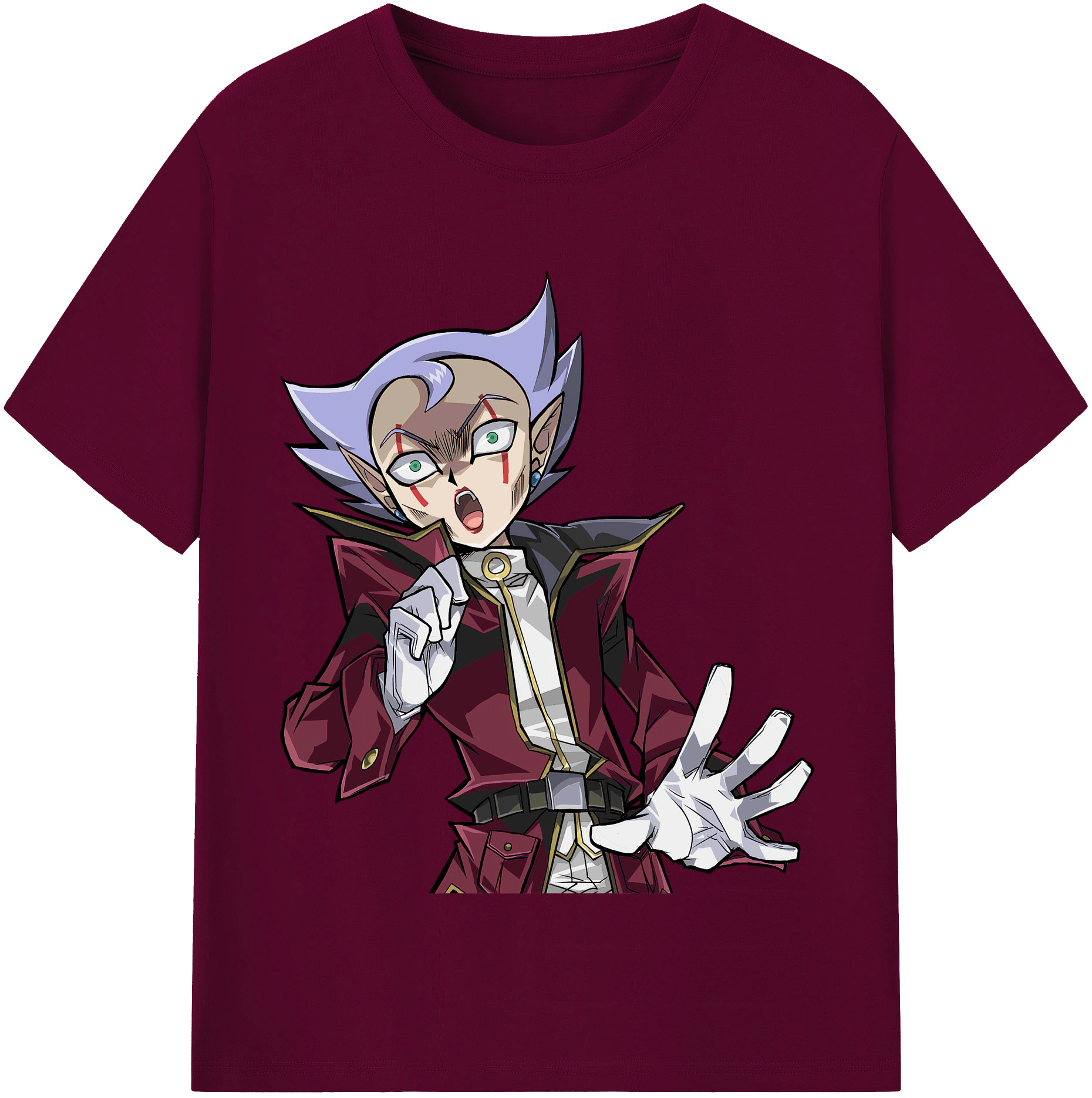 （画像用） 遊☆戯☆王 Yu-Gi-Oh! レディースカジュアルプリントTシャツ（綿100％）